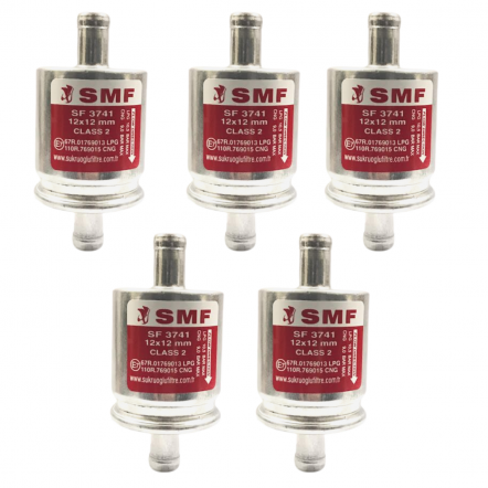 5 Adet SMF LPG Filtresi 12mm