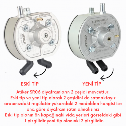 Atiker SR06 Eski Tip Sıralı Diyafram