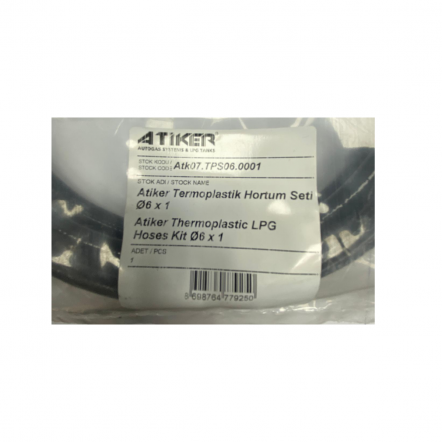 Atiker Termoplastik Lpg Hortumu 6mm 6 Metre