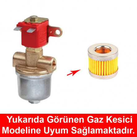 Atiker Gaz Kesici İç Filtre Seti Yeni Tip