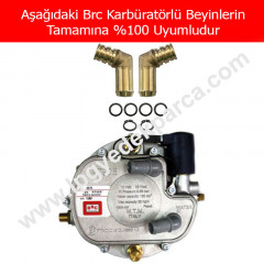 Brc Karbüratörlü Tip Beyin Su Dirseği