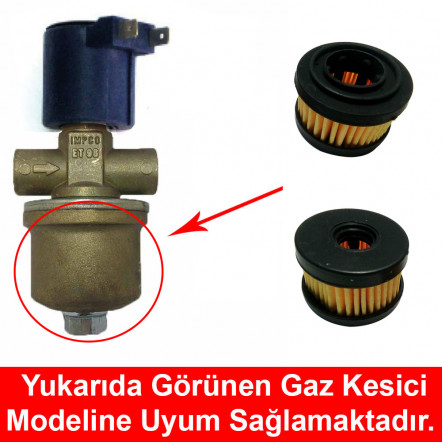 Brc Gaz Kesici İç Filtre Eski Tip