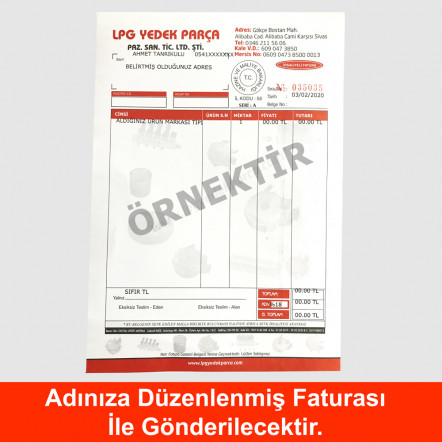 1. Kalite Parlak LPG Dolum Kapağı Toptan Satış