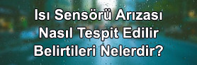 LPG Isı Sensörü Arızası ve Tespiti