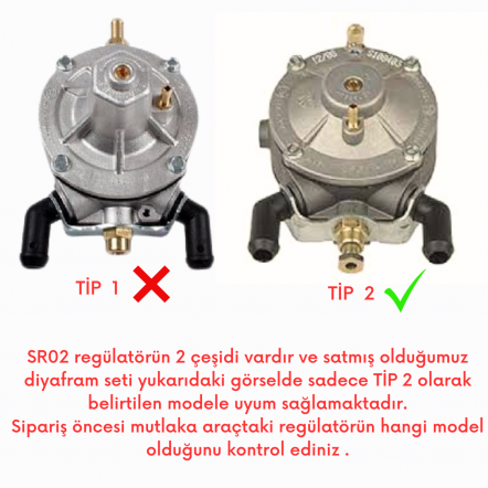 Atiker SR02 Sıralı Sistem Regülatör Diyaframı