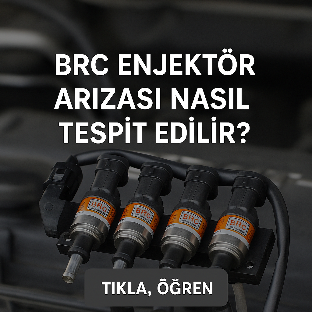 brc lpg enjektör arızası nasıl tesbit edilir?