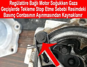 Brc Regülatör Basınç Contası Arızası