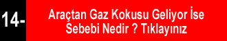 Araçtan Gaz Kokusu Geliyor İse Sebebi Nedir