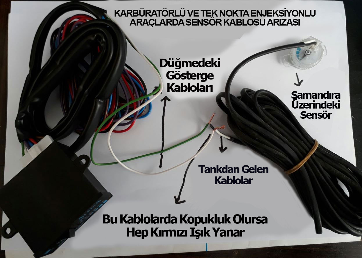 Lpg de kırmızı ışık yanınca kaç km gider