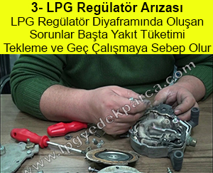 LPG Regülatör Arızası Kaynaklı Tekleme